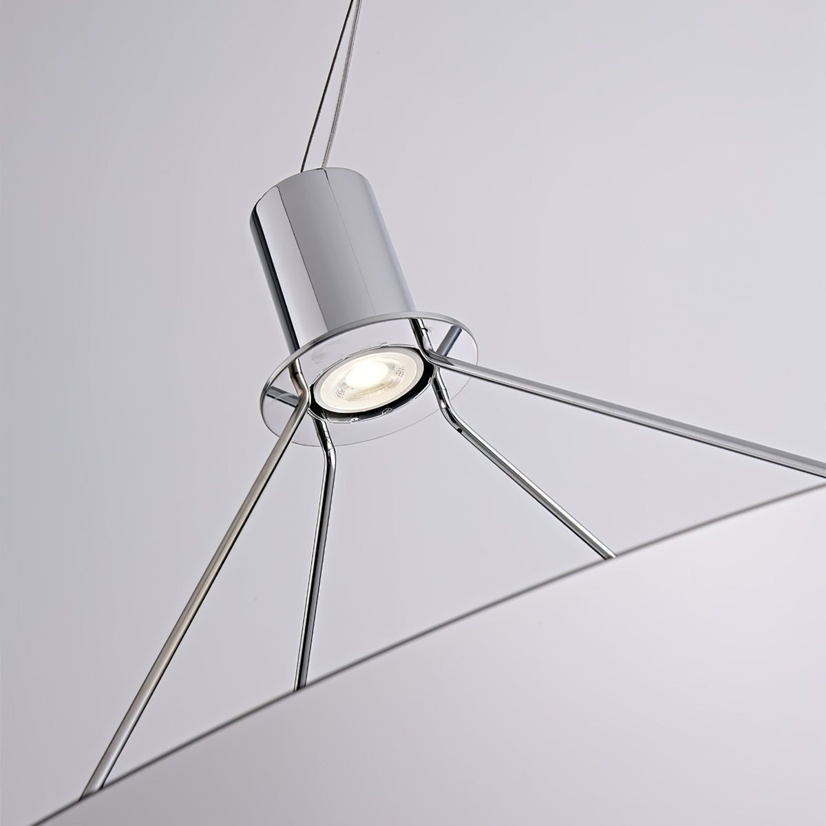 Brio staal Minimalistische hanglamp