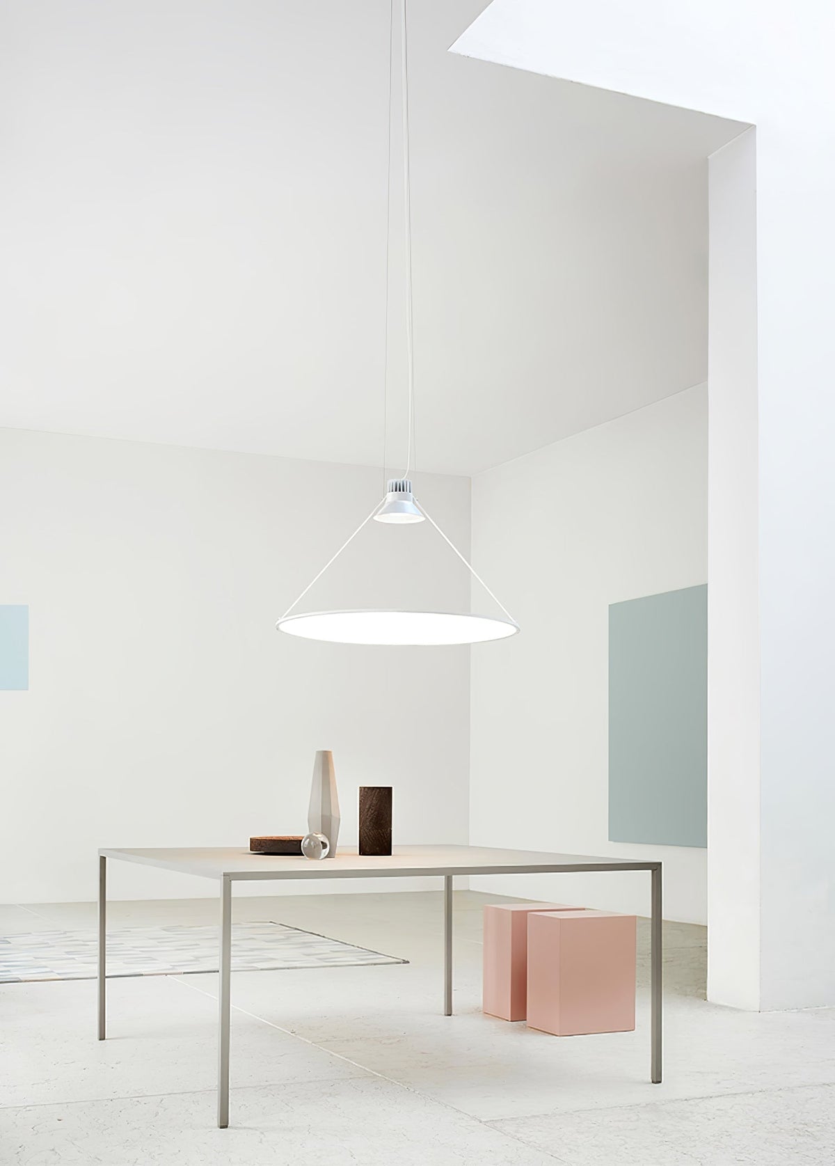 Brio staal Minimalistische hanglamp