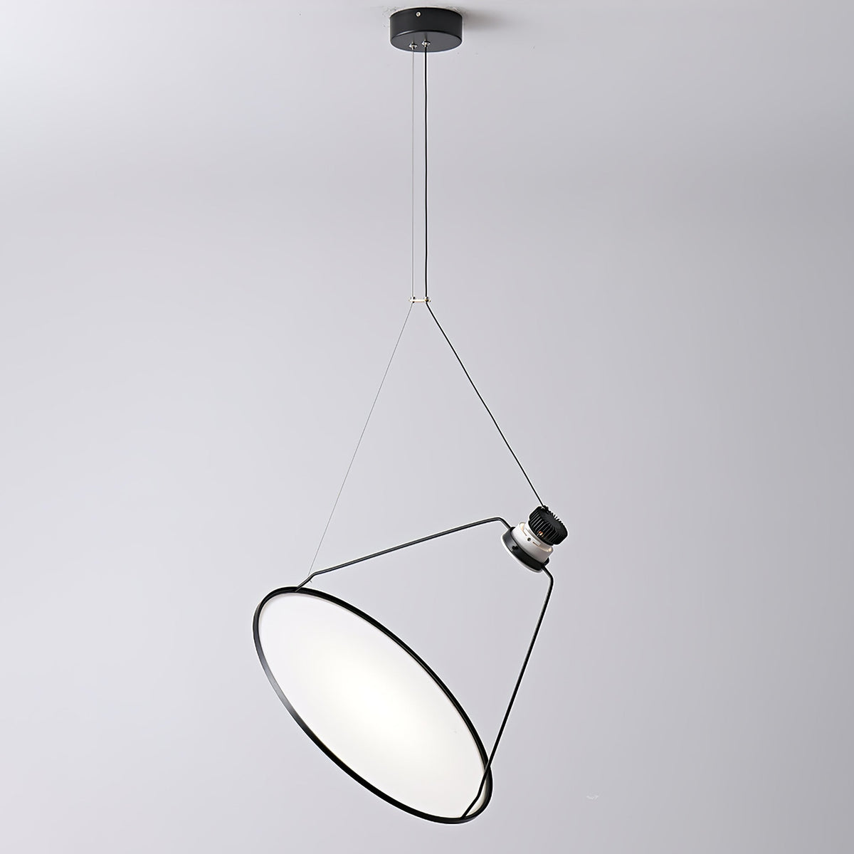 Brio staal Minimalistische hanglamp