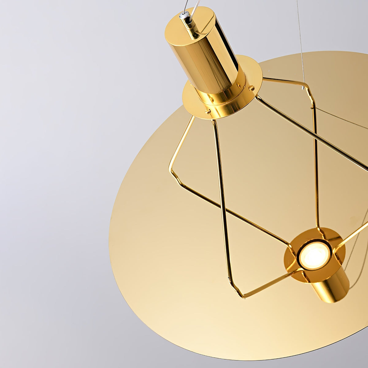 Brio staal Minimalistische hanglamp