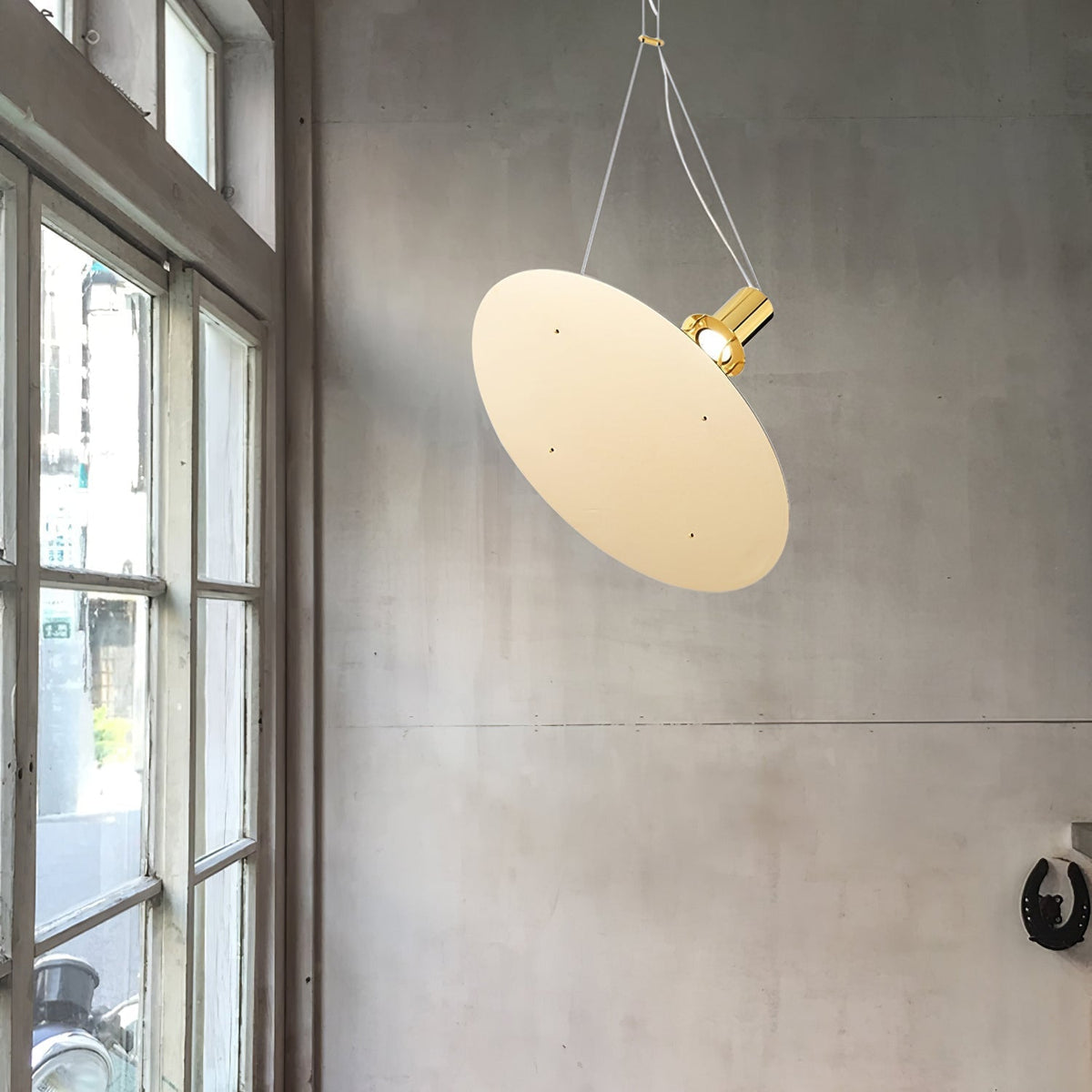 Brio staal Minimalistische hanglamp