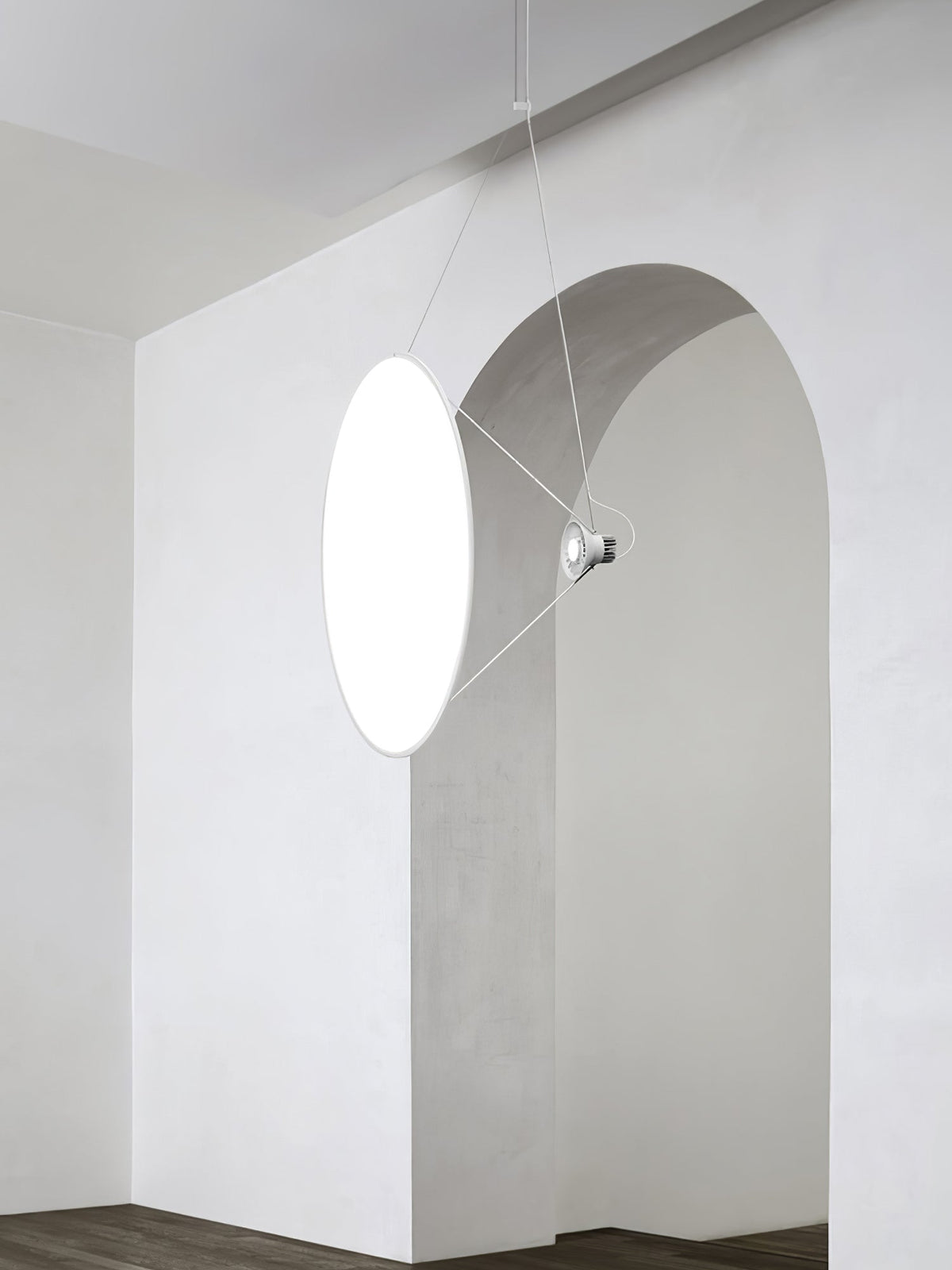 Brio staal Minimalistische hanglamp