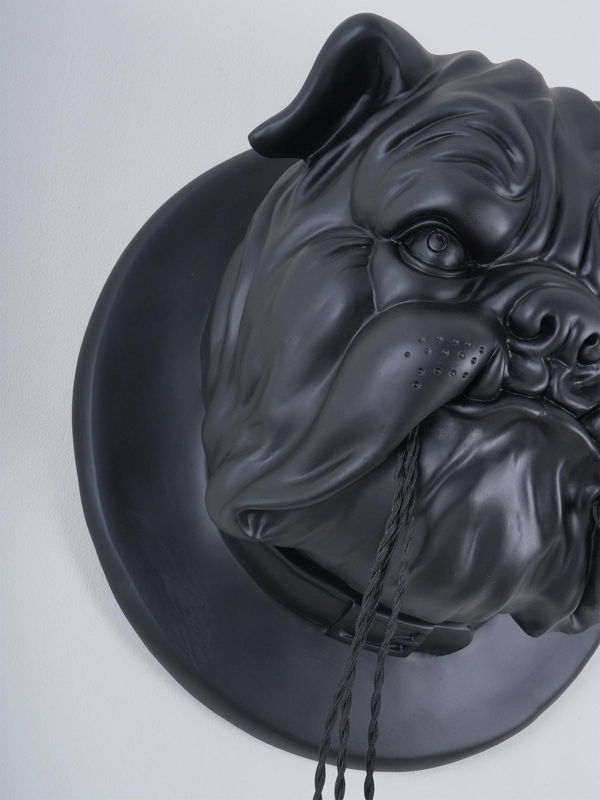 Umeri wandlamp Bulldog Sculpture Whimsical