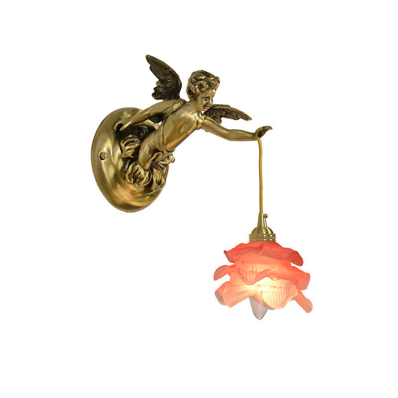 Solange Angel glas wandlamp