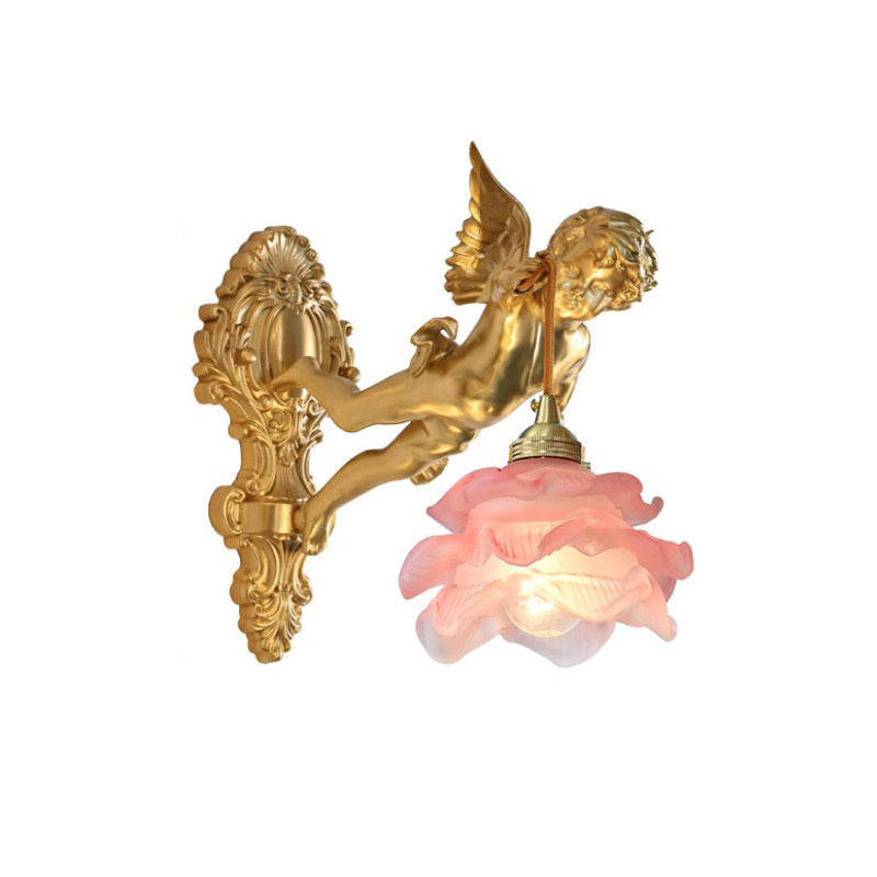 Solange Angel glas wandlamp