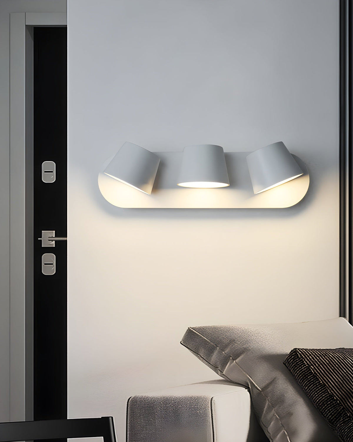 Nathania Hoekvormig Verstelbaar Leeslamp Wandlamp