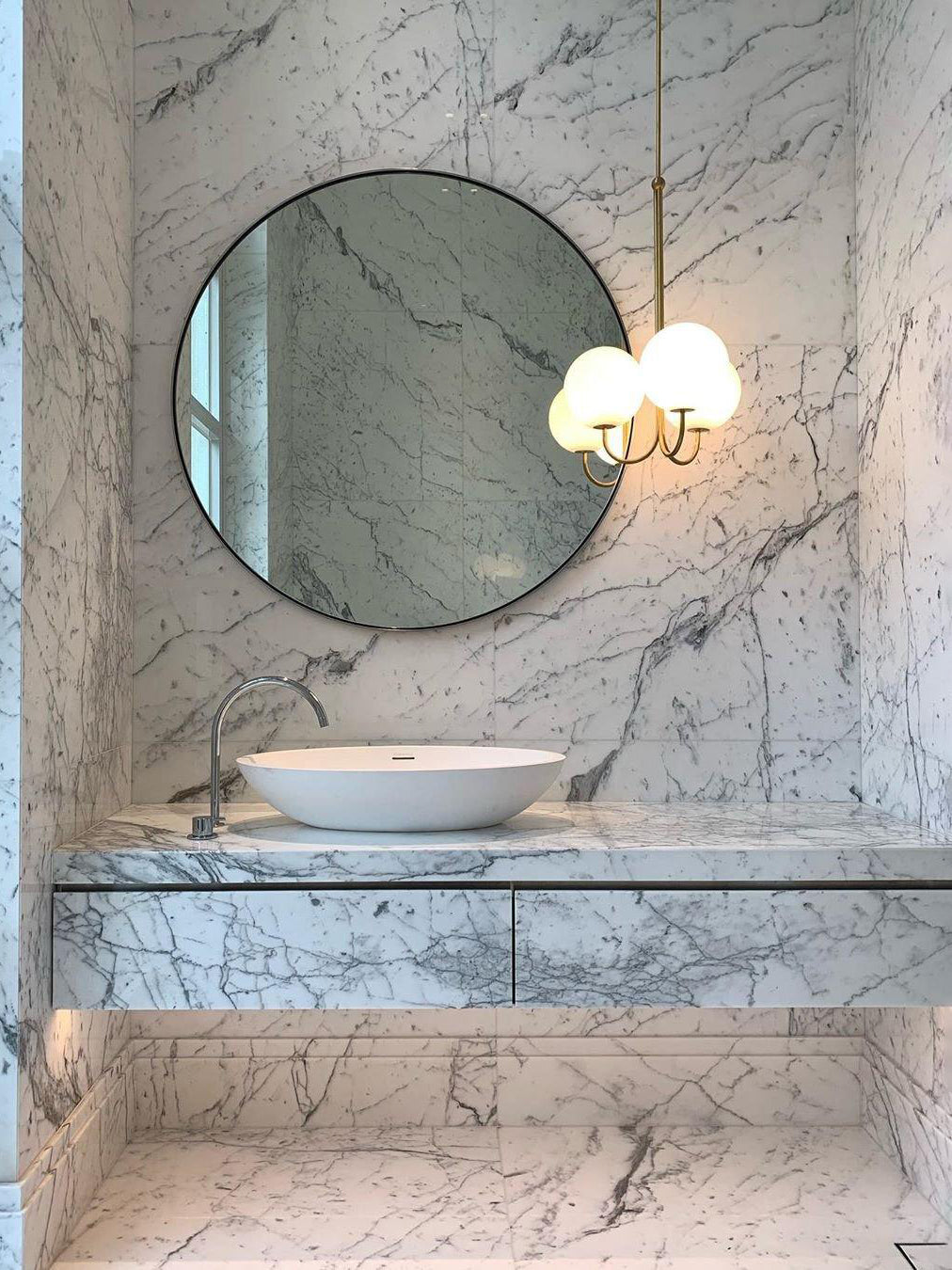 Brin elegante hanglamp van metaal en glas