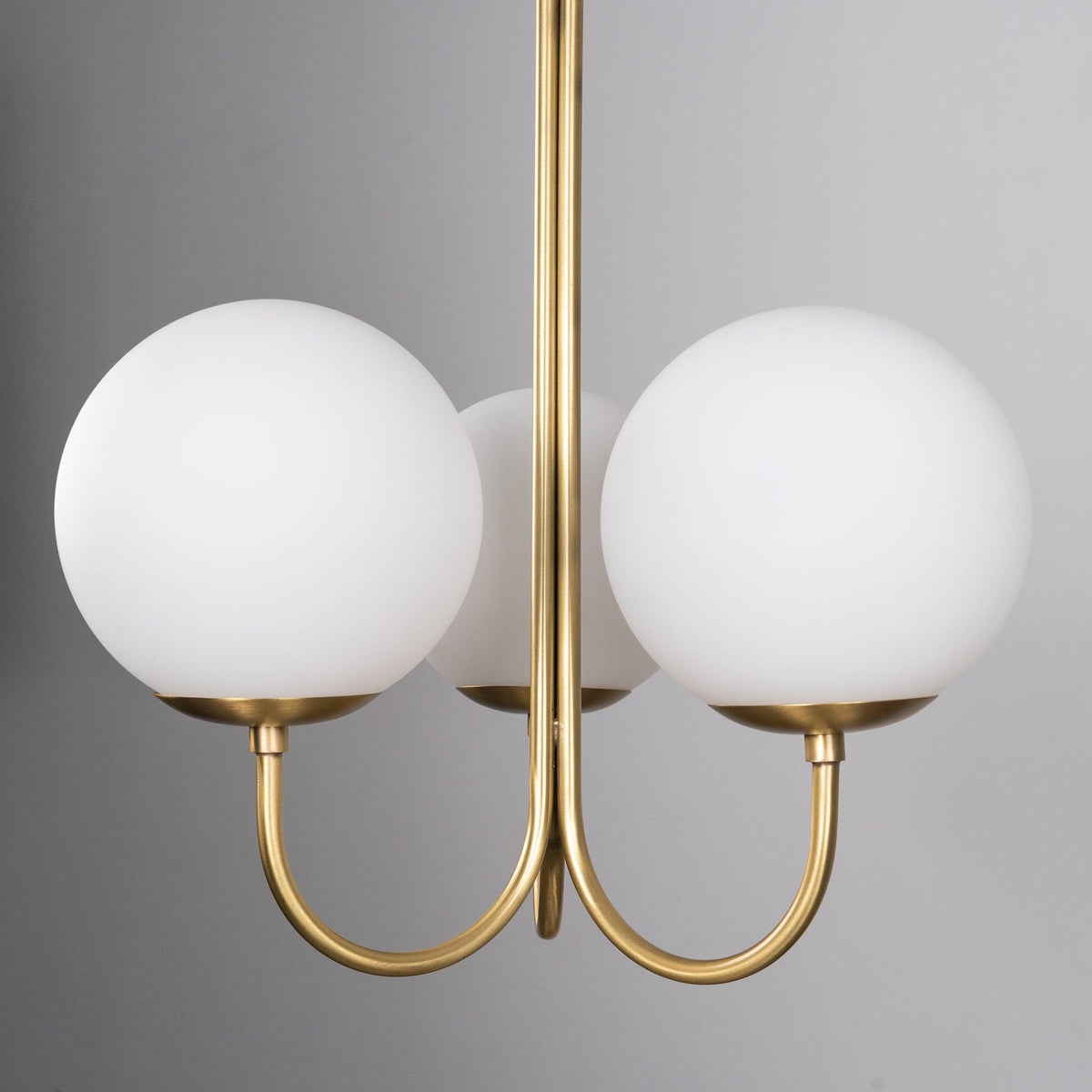 Brin elegante hanglamp van metaal en glas