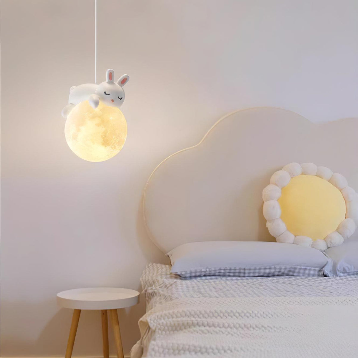 Velisise hanglamp Beer Maan voor kinderkamer