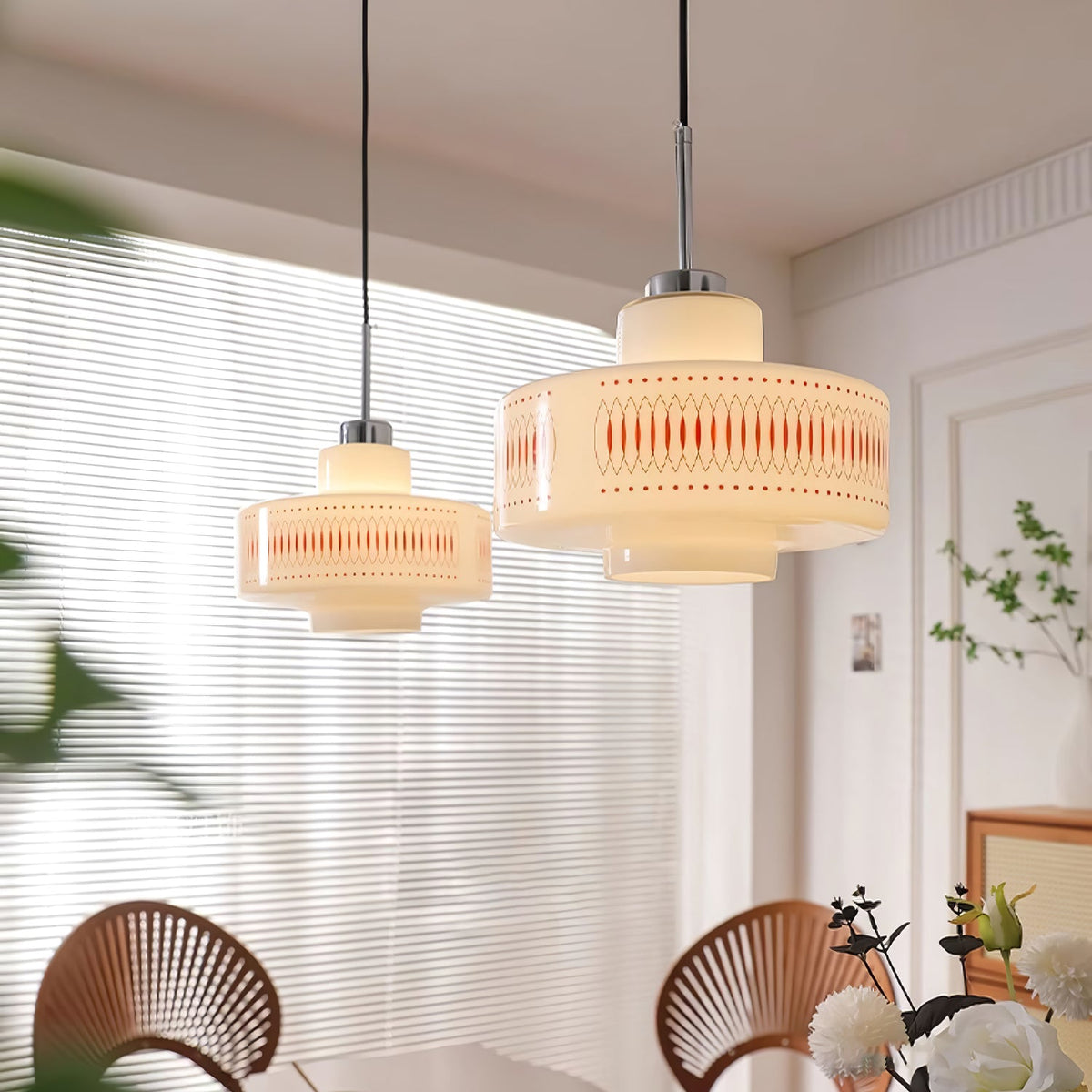 Aelaris Vintage hanglamp van glas