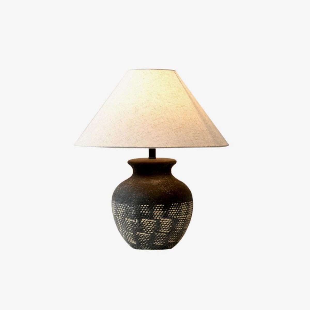 Crin Minimalistische tafellamp van keramiek