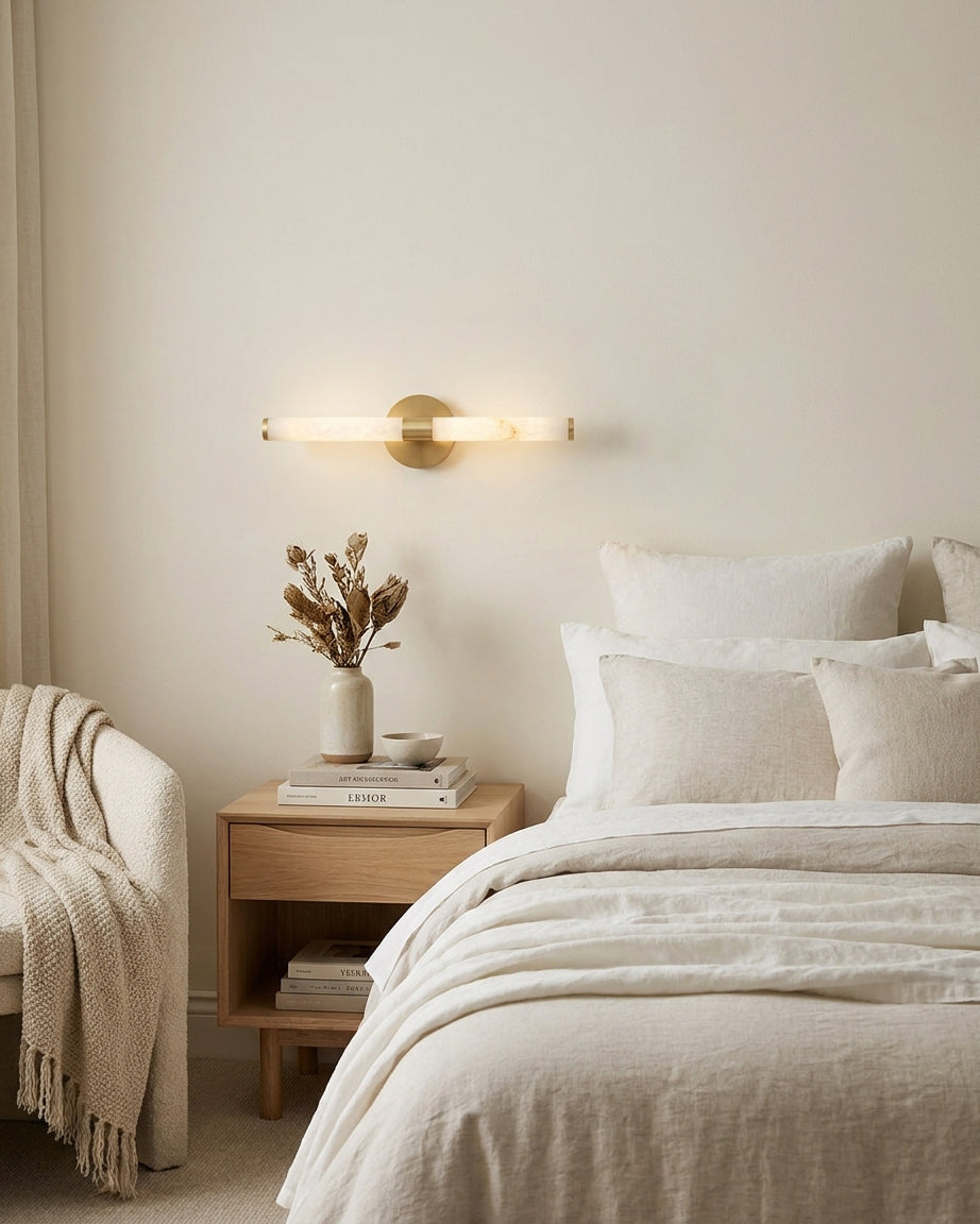 Alboise Picture albasten wandlamp