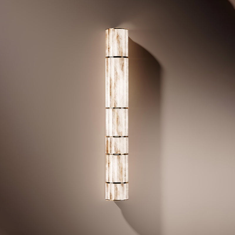 Eireielle albasten wandlamp