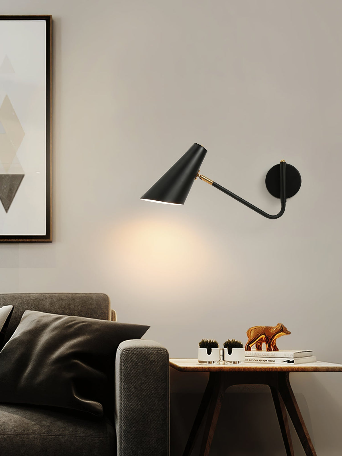 Amaris Vintage Industrial wandlamp