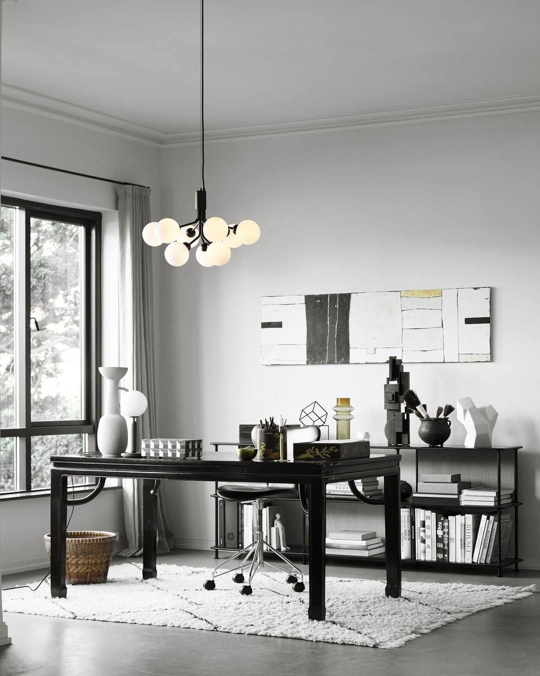 Eirelelle Hanglamp Glas cluster van glazen bollen Messing