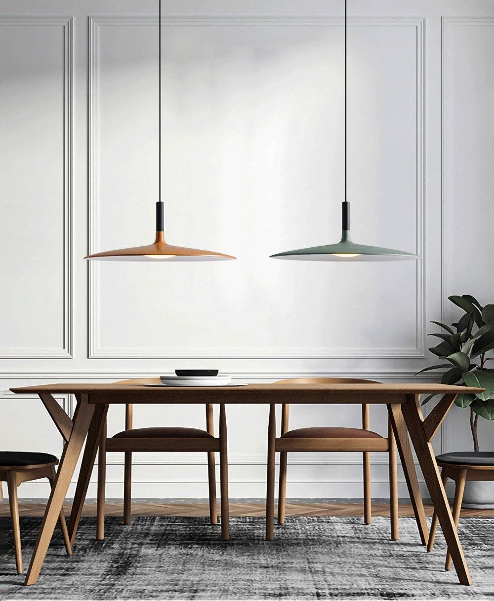 Ardinena hanglamp aluminium platte schijf