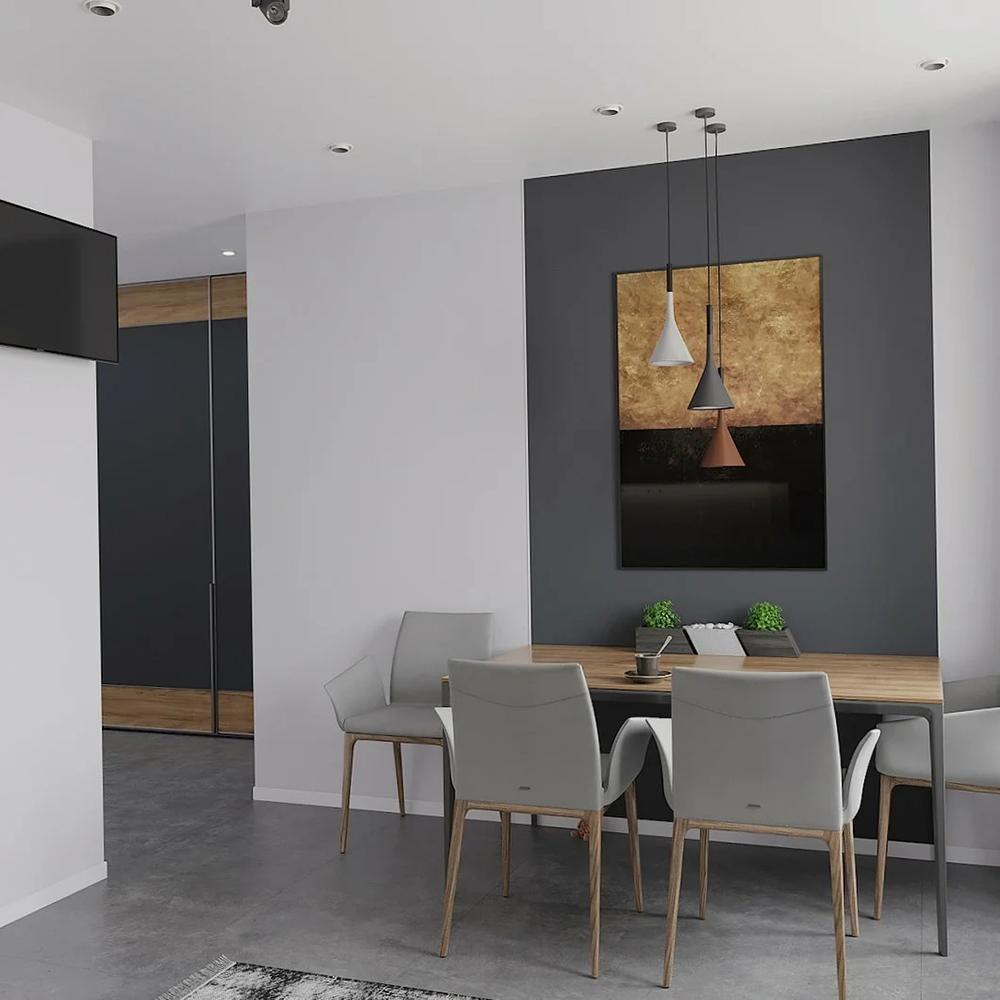 Veyloth conische betonnen hanglamp