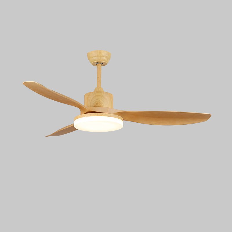 Arysen minimalistisch houten plafondventilator met verlichting