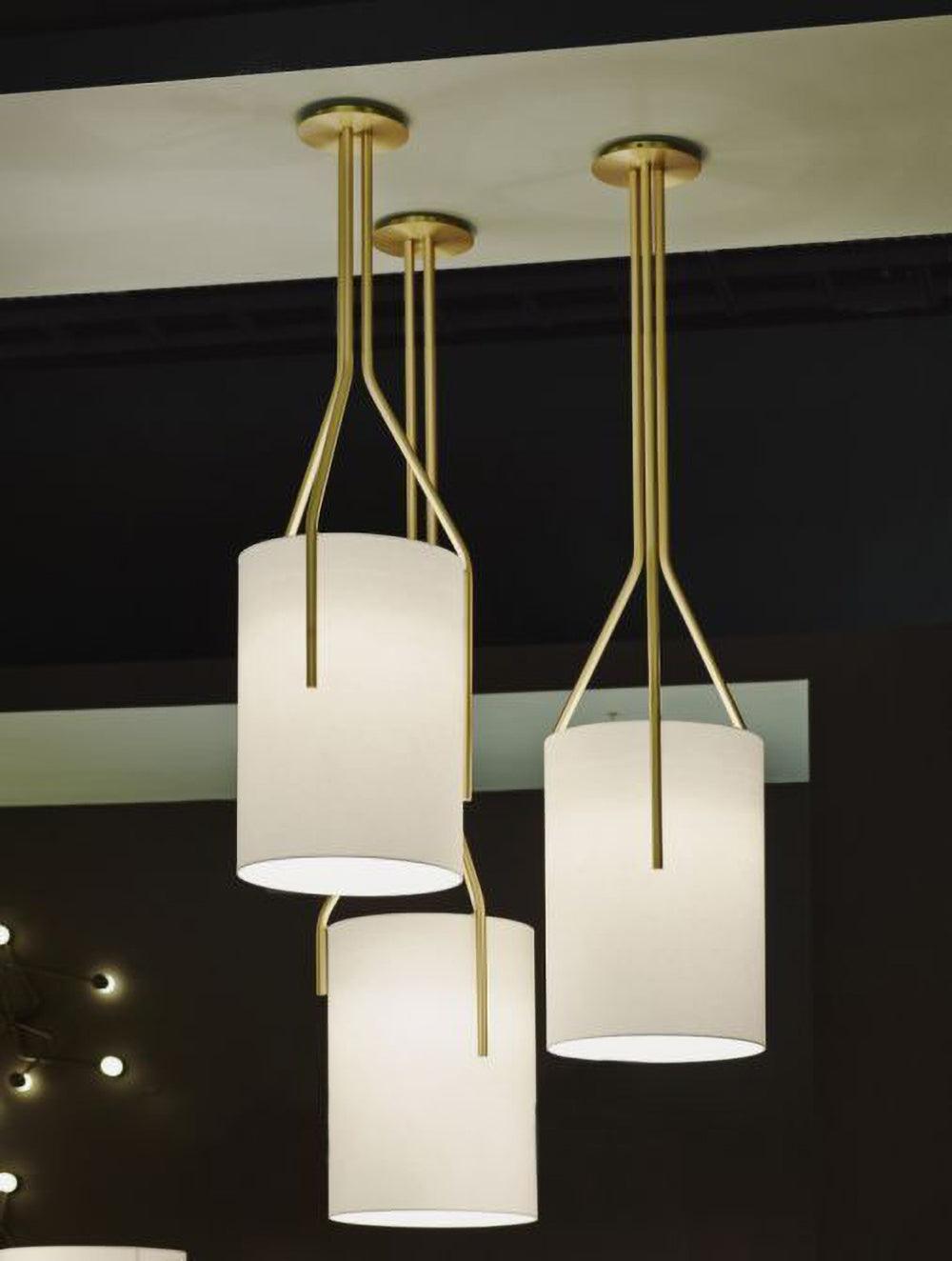 Cex Arborescence Kroonluchter LED 3-Lights messing Modern