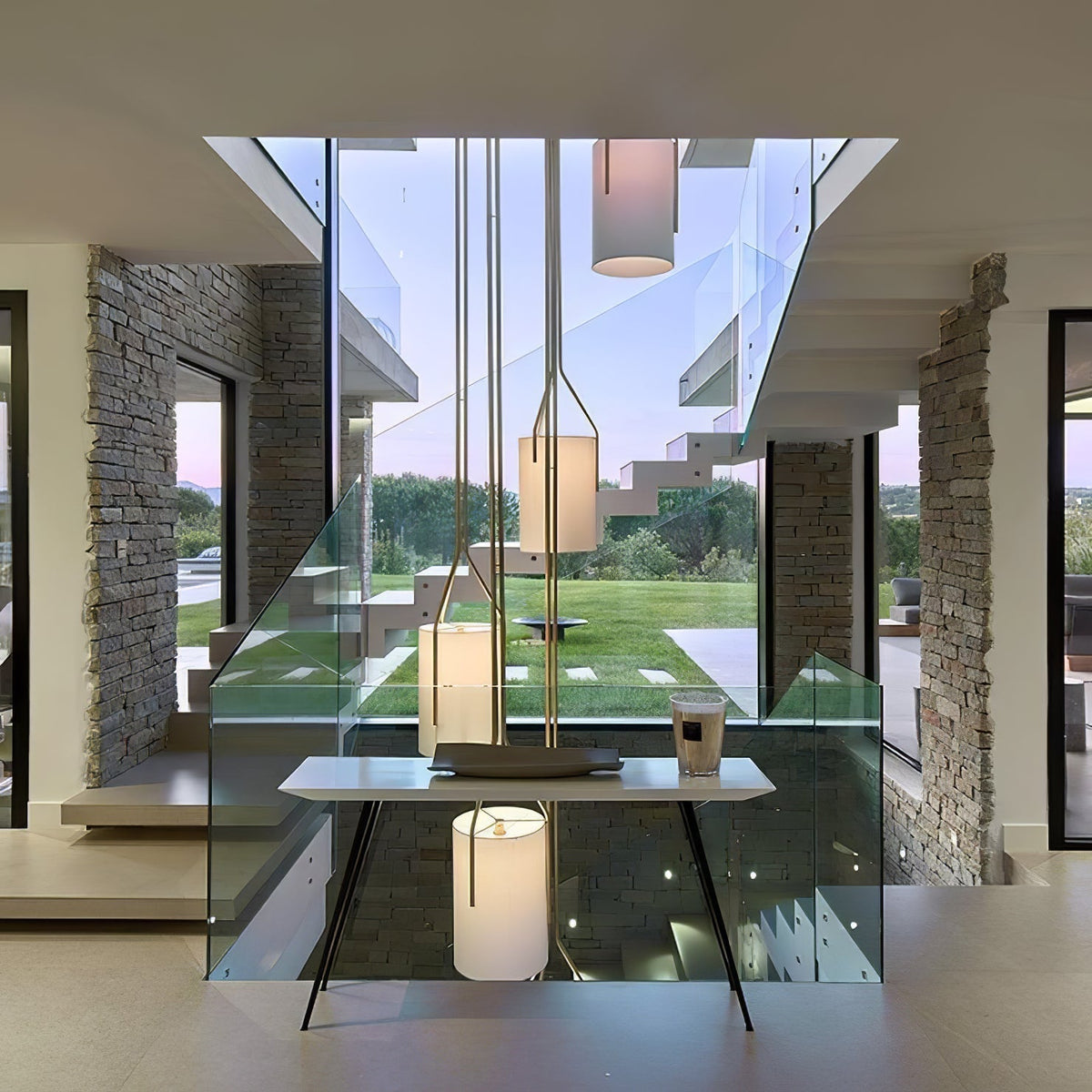 Cex Arborescence Kroonluchter LED 3-Lights messing Modern