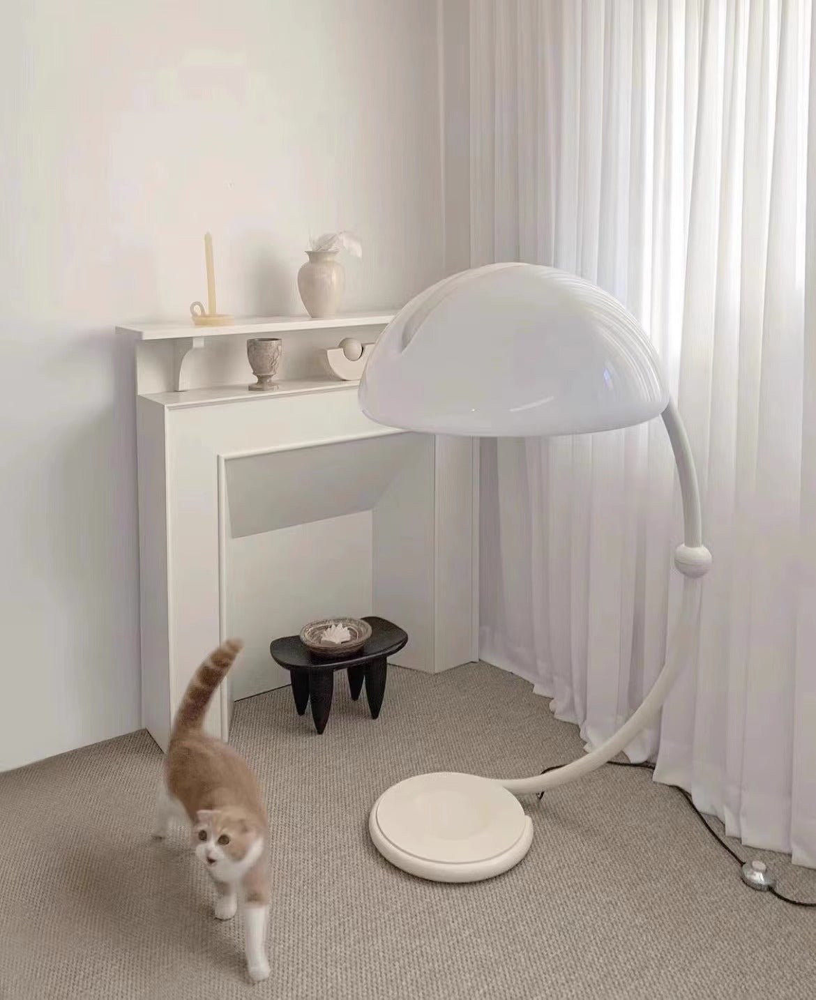 Valmere Arc koepelvormige vloerlamp