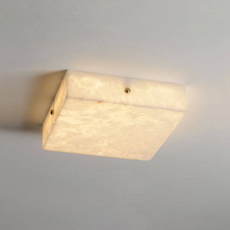 Rauduvys moderne minimalistische plafondlamp van albast