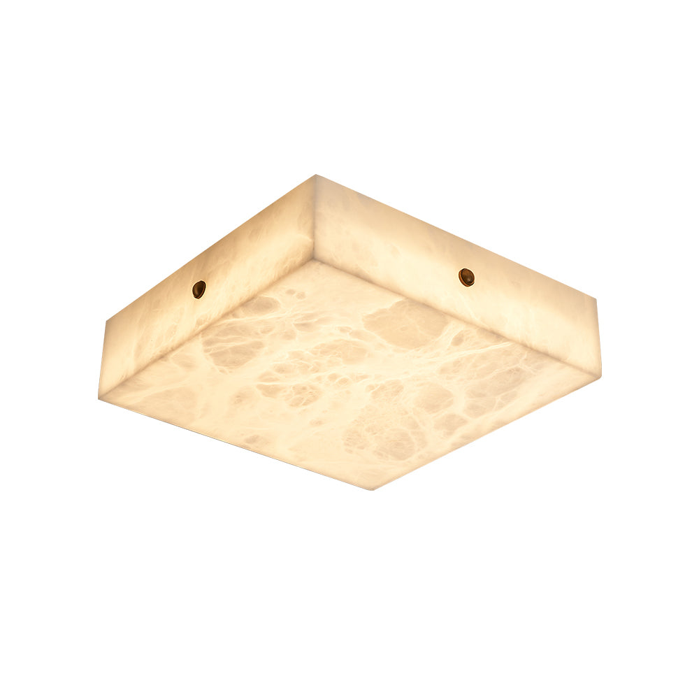 Rauduvys moderne minimalistische plafondlamp van albast