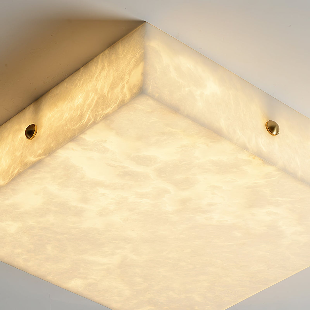 Rauduvys moderne minimalistische plafondlamp van albast