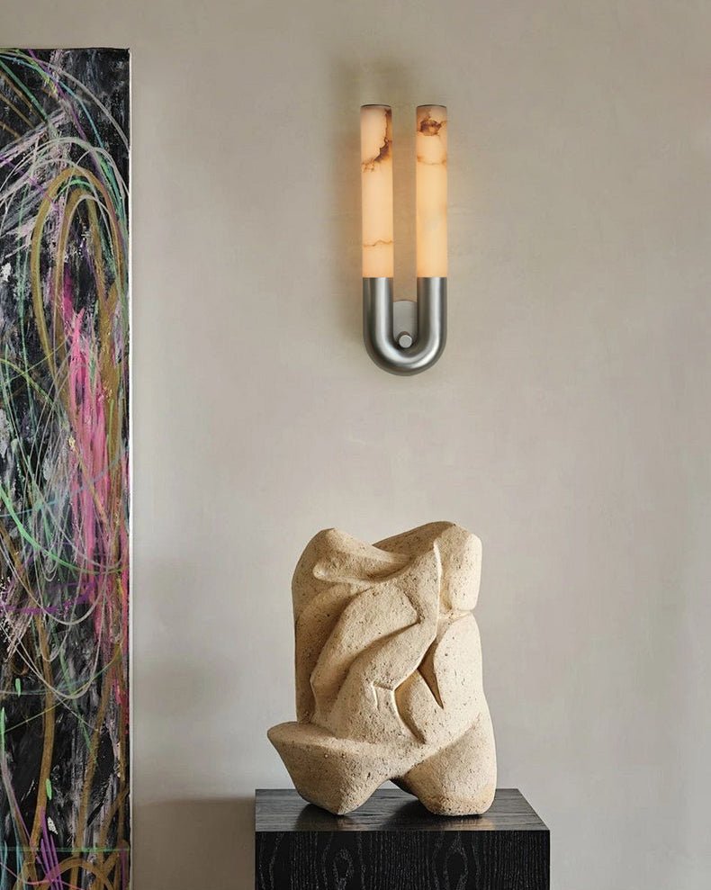 Orvella Arch albasten wandlamp