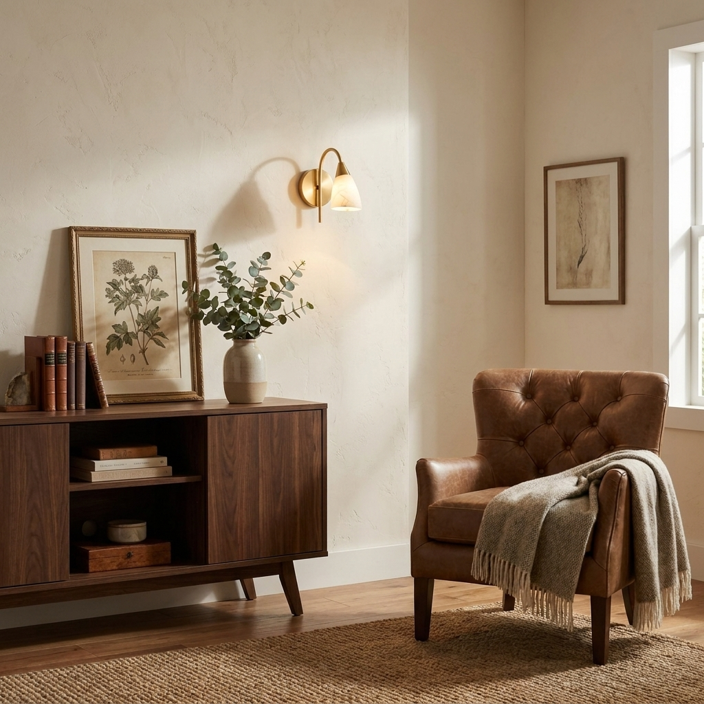 Tormleigh albast wandlamp