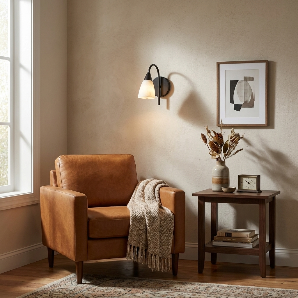 Tormleigh albast wandlamp