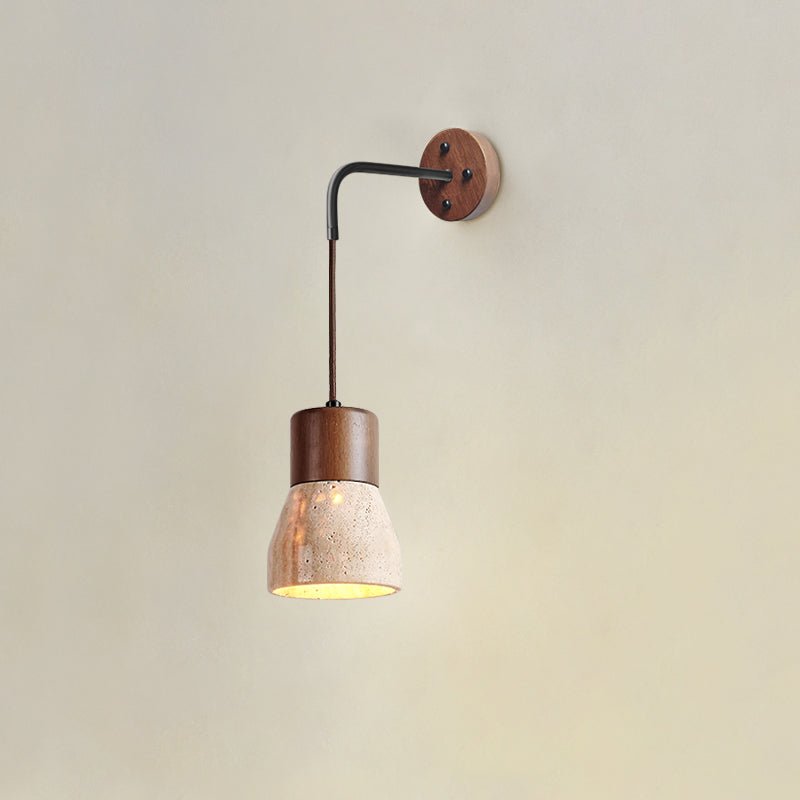 Valenella travertin wandlamp