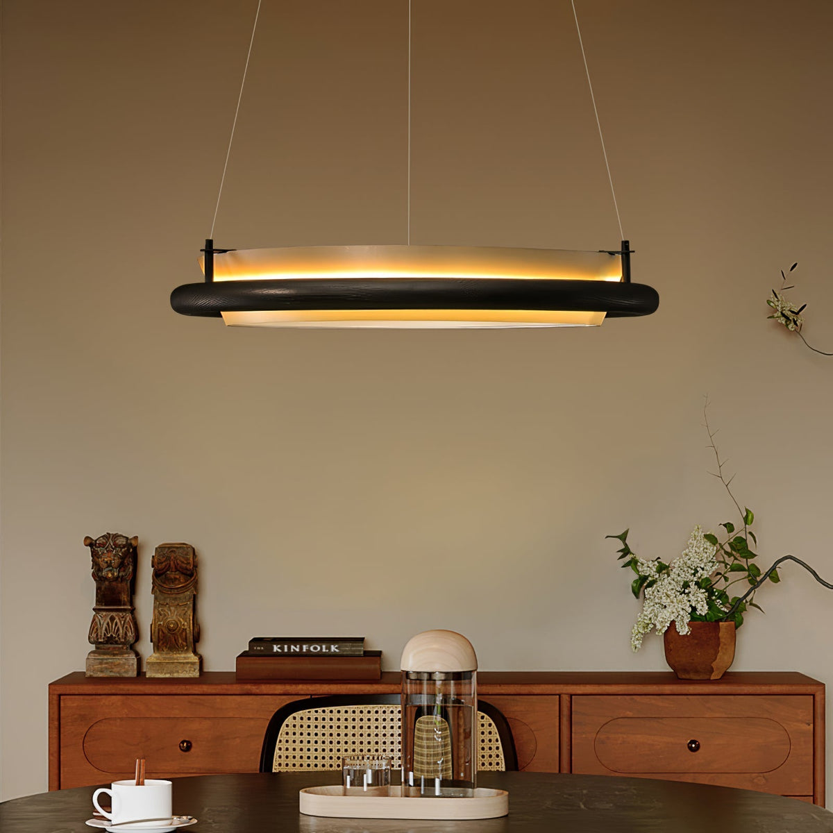 Olvelila ronde hanglamp