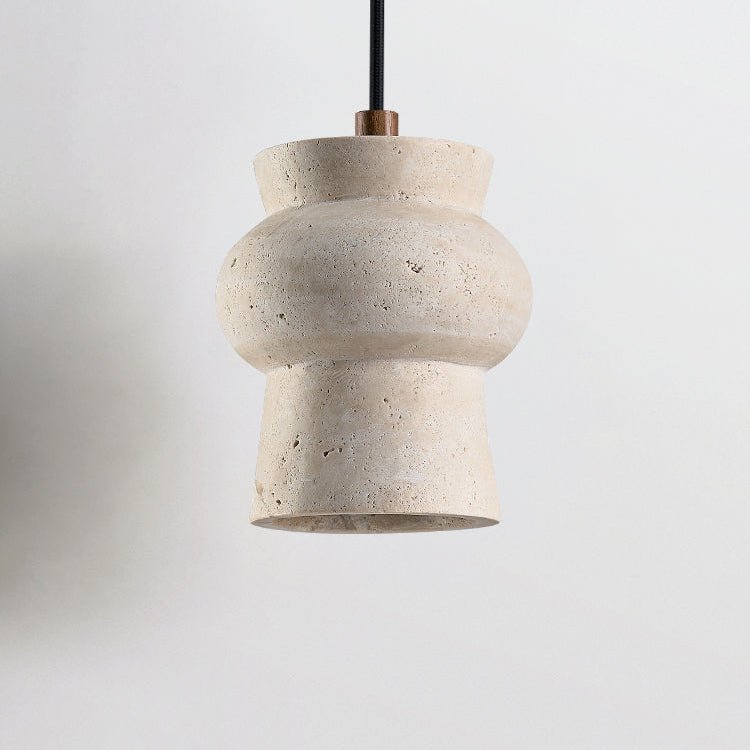 Dynt Timeless hanglamp van geel travertin