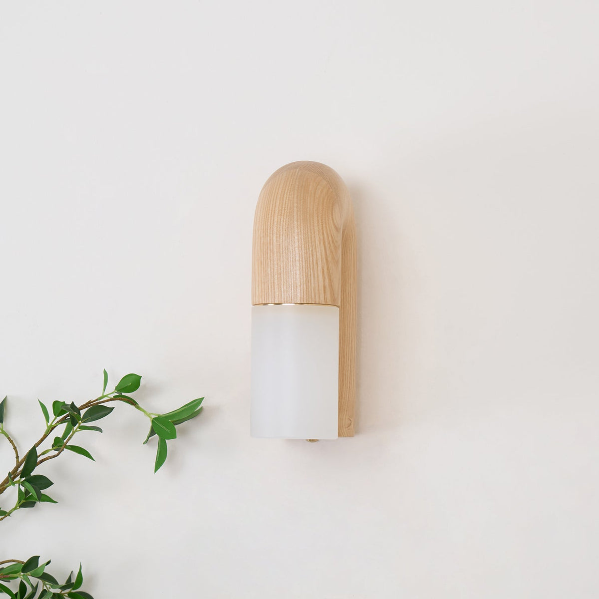 King Moderne minimalistische wandlamp van hout