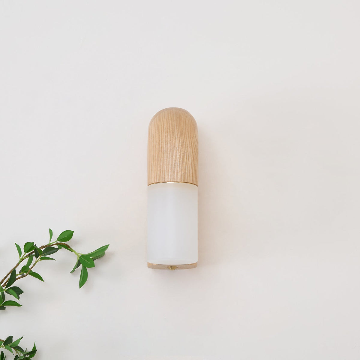 King Moderne minimalistische wandlamp van hout