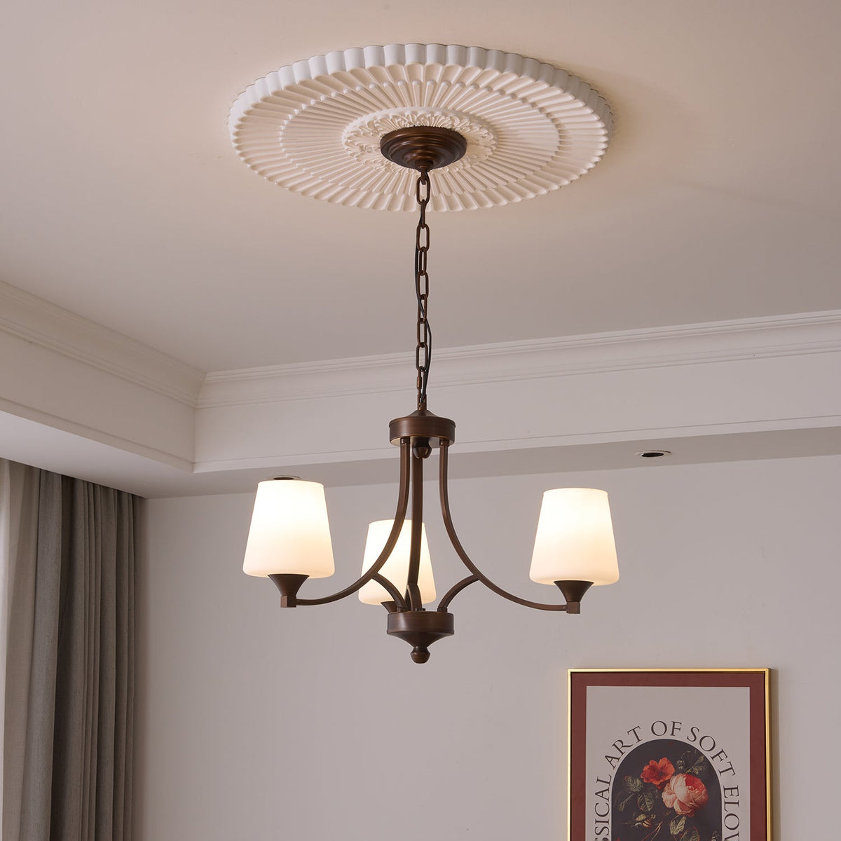 Ardena elegantie Vintage klassieke glas Kroonluchter