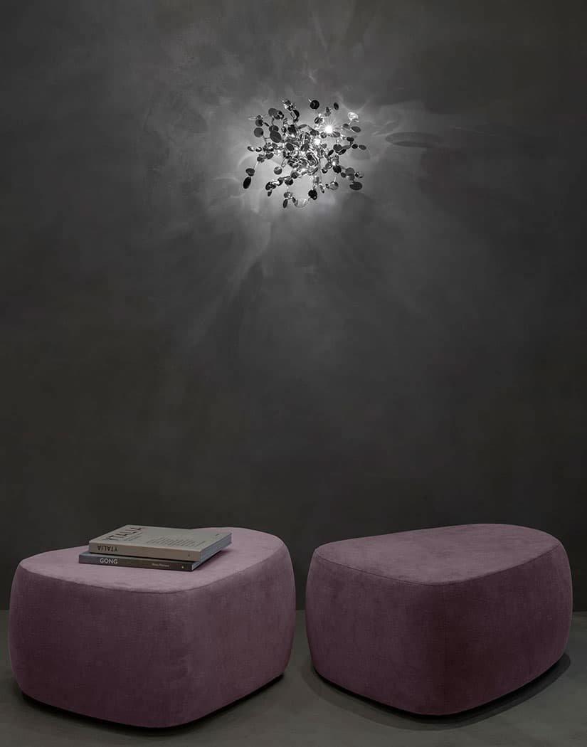 Noruielle hanglamp Metallic Disc Cloud