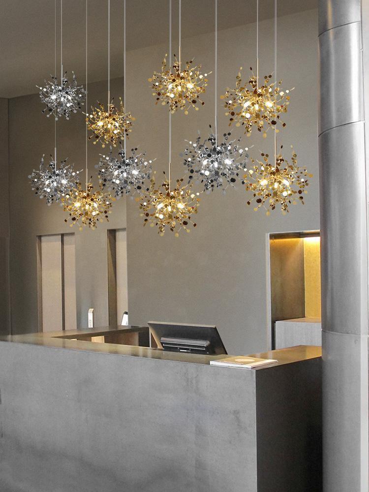 Noruielle hanglamp Metallic Disc Cloud