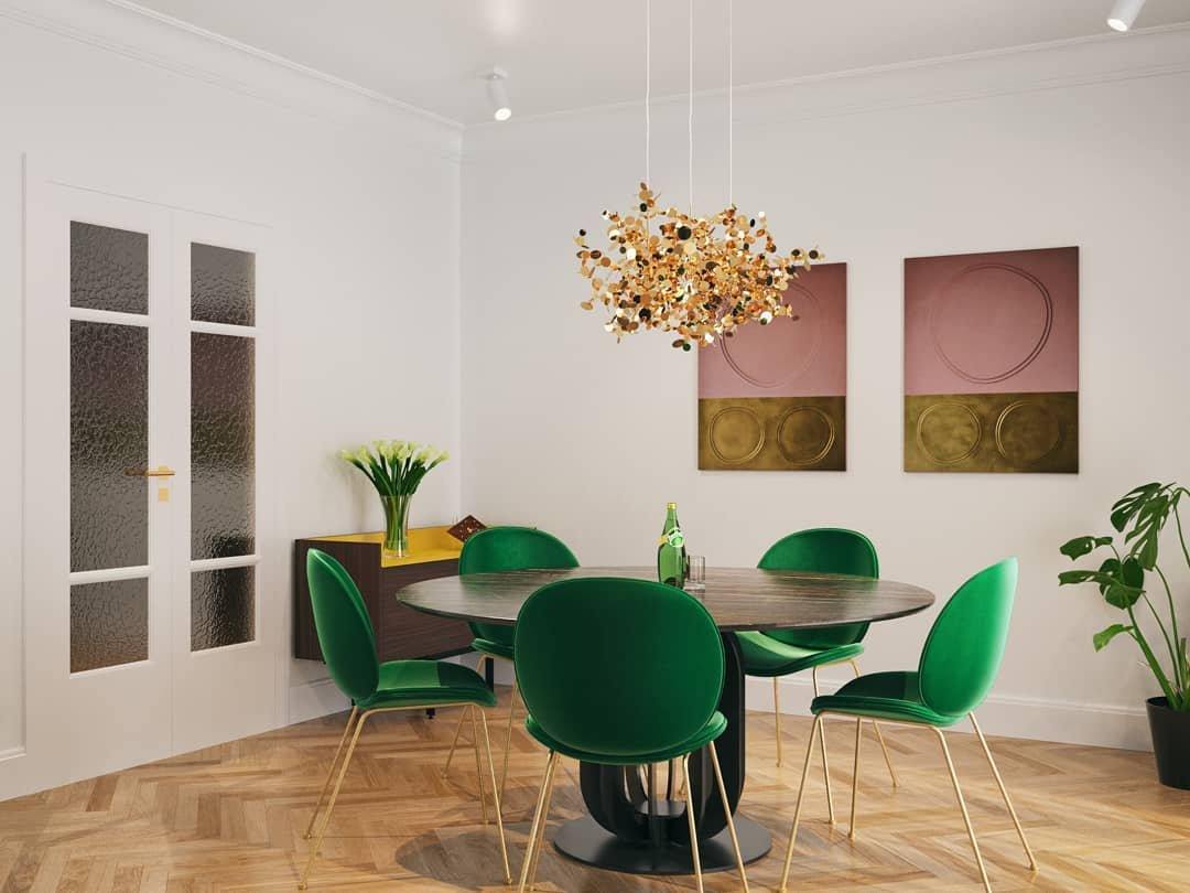 Noruielle hanglamp Metallic Disc Cloud