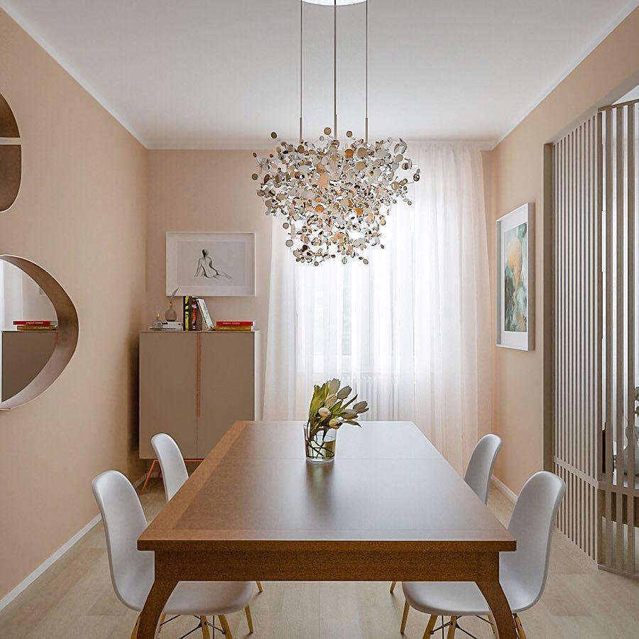 Noruielle hanglamp Metallic Disc Cloud