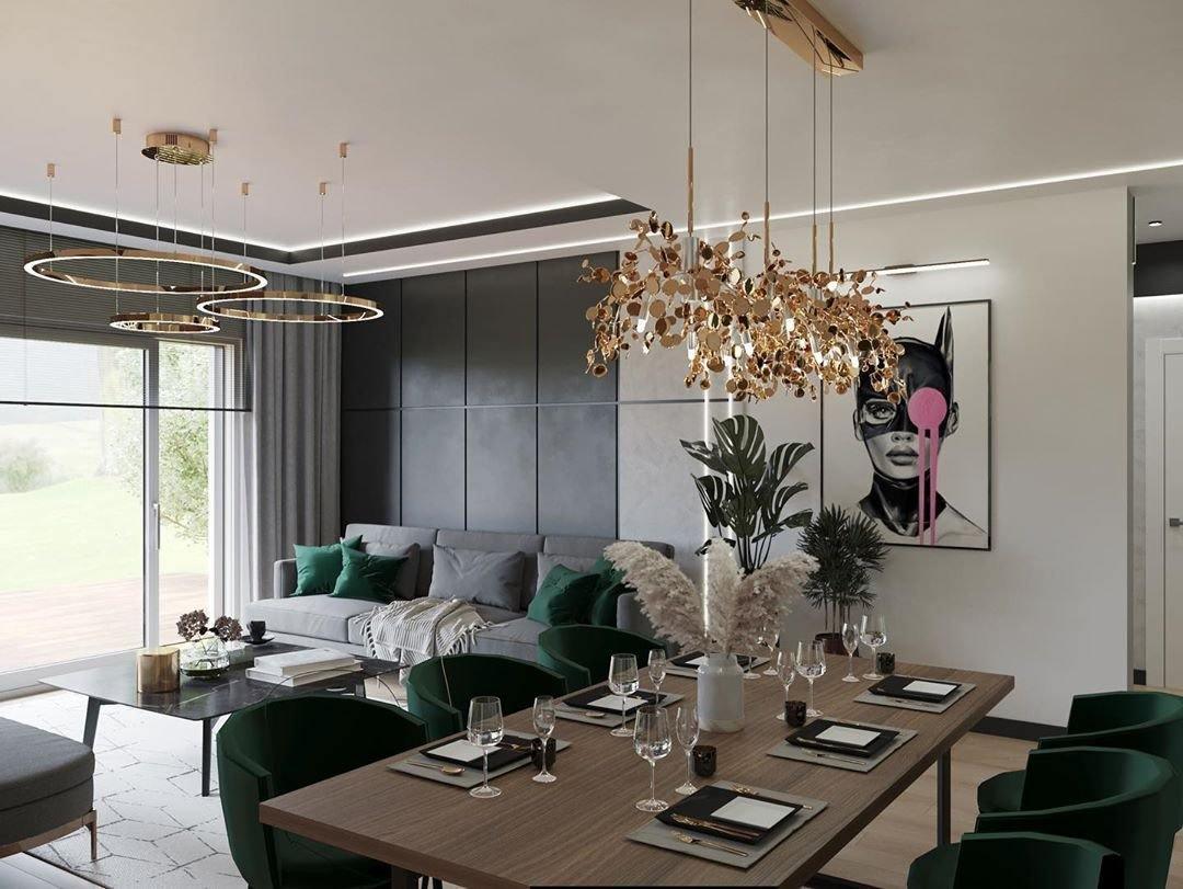 Noruielle hanglamp Metallic Disc Cloud