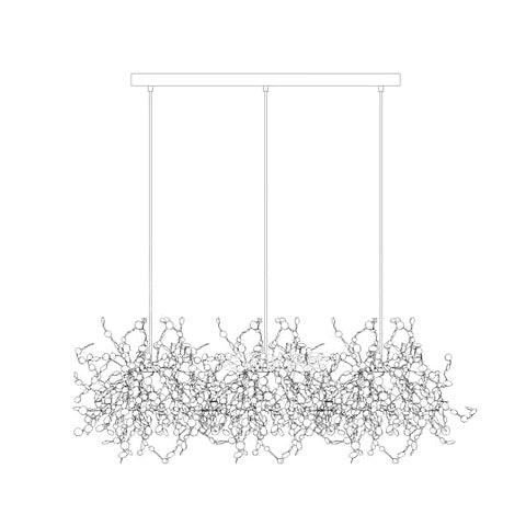 Noruielle hanglamp Metallic Disc Cloud