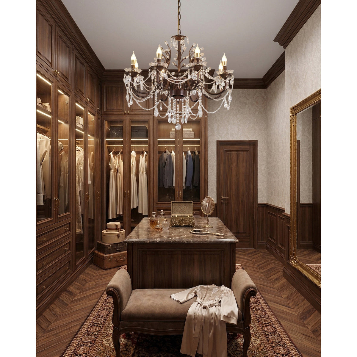 Cyrerian kristallen kroonluchter