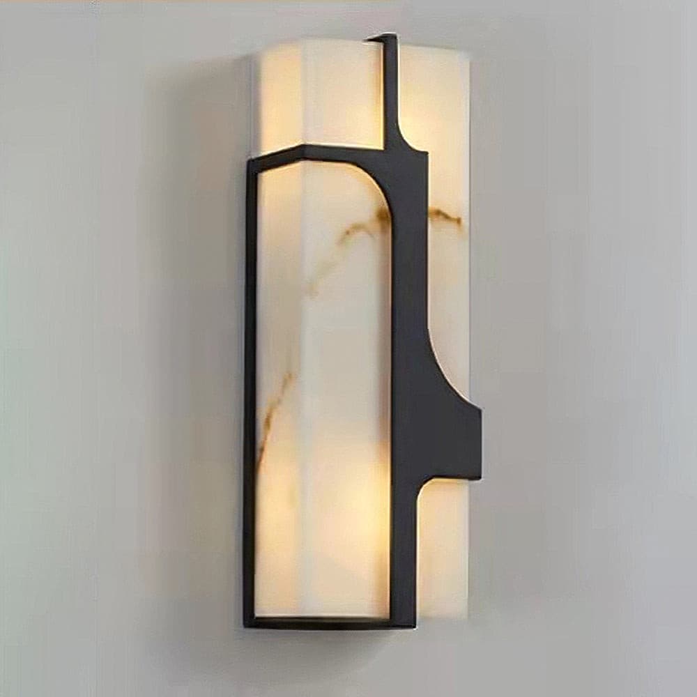 Ariel wandlamp Albast & messing elegantie