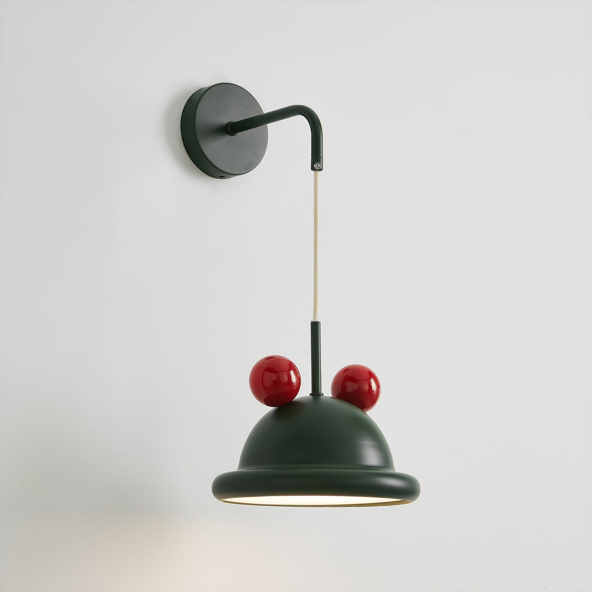 Pomeiro wandlamp Crème Metaal Modern Woonkamer | Cielum