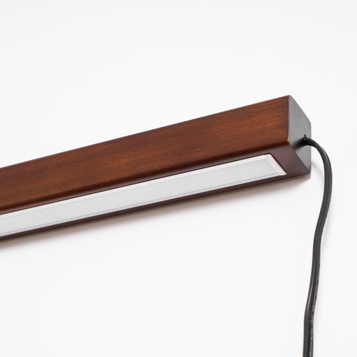 Bryf wandlamp Lineair Hout Met Stekker