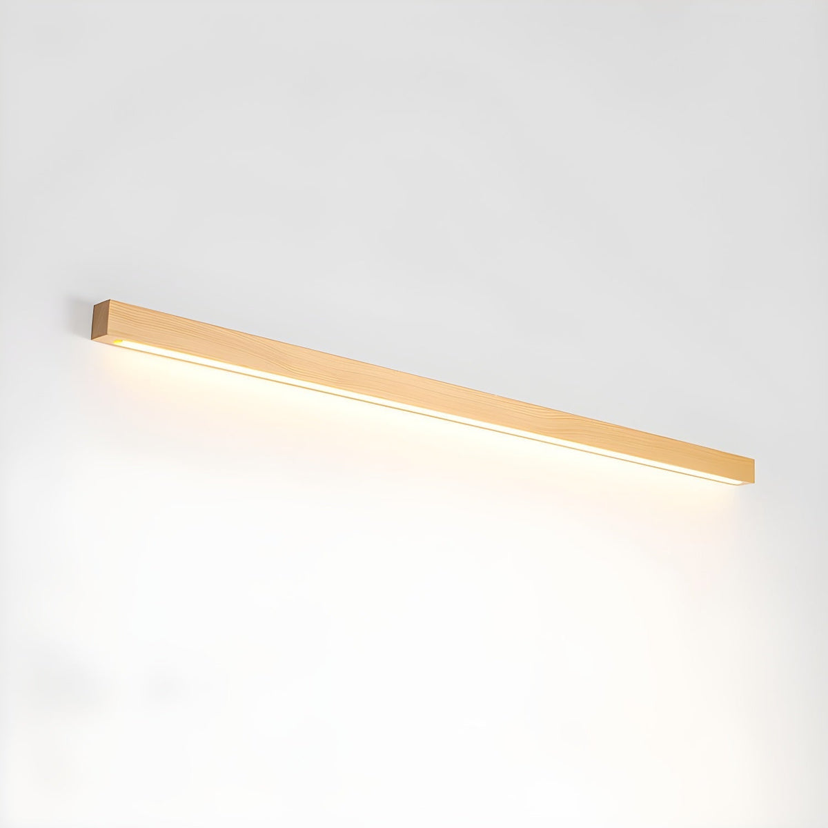 Elvivine wandlamp Hout Lineair Minimalistisch LED