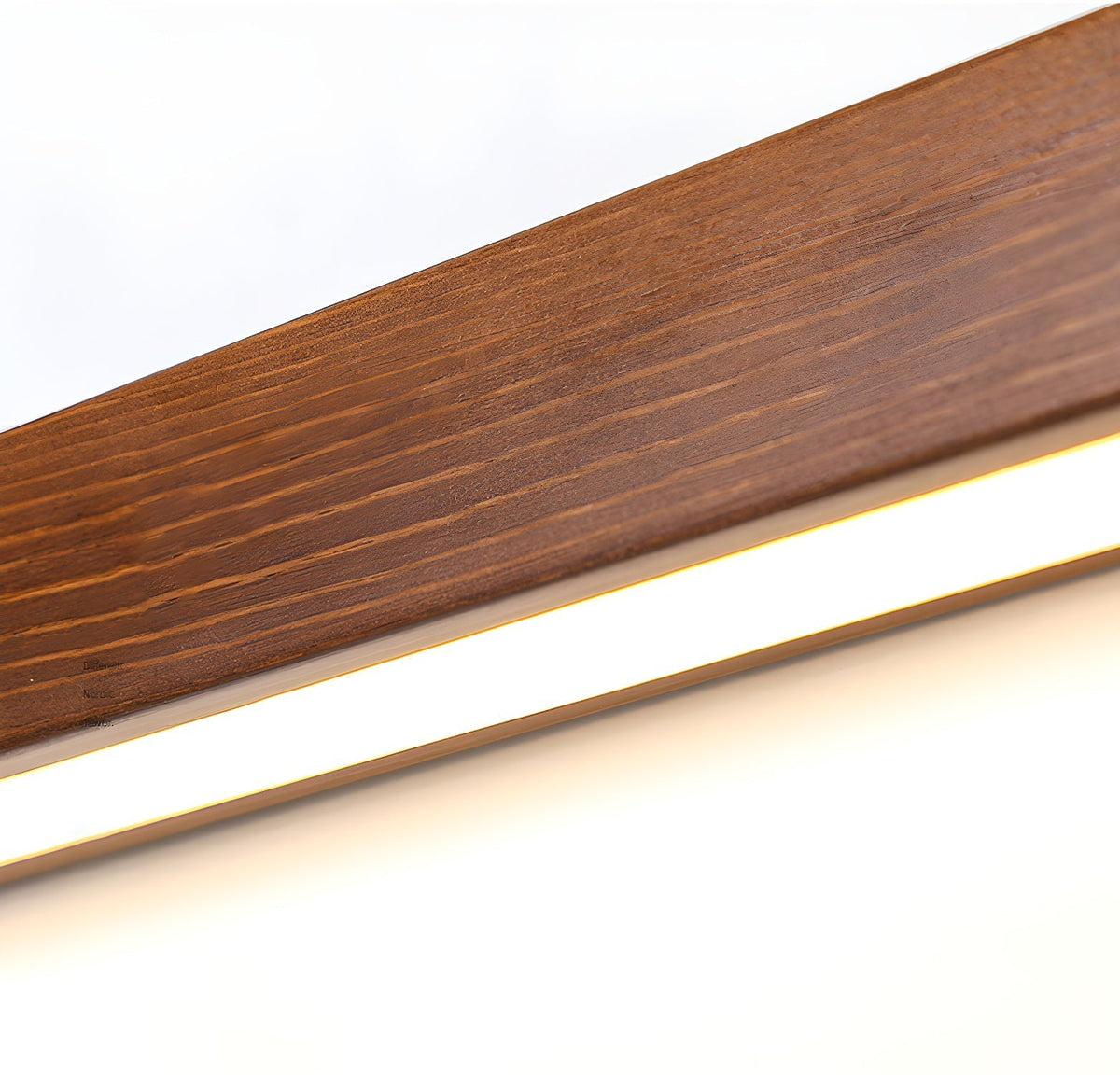 Elvivine wandlamp Hout Lineair Minimalistisch LED