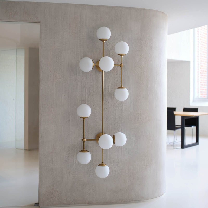Ulfuvyo Moderne minimalistische wandlamp van glas en metaal